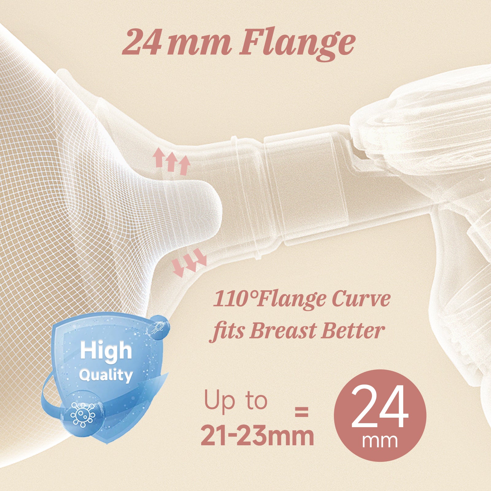 Snow Bear 2500mAh Electric Breast Pump,4 Pumping Modes 9 Intensity Levels