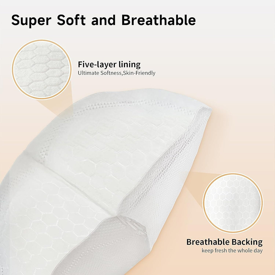 Snow Bear 100X Ultra-Thin Disposable Nursing Pads for Breast