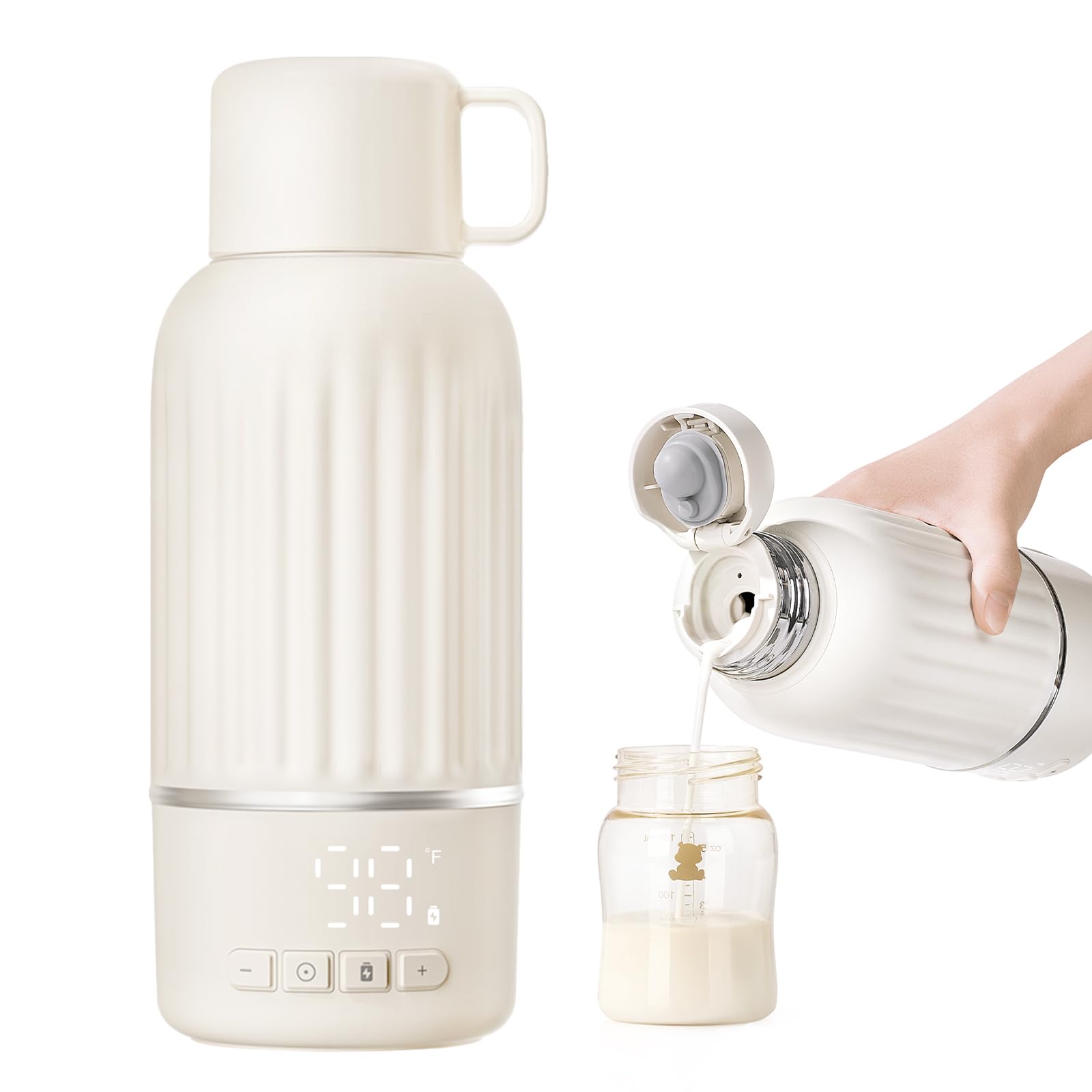 Snow Bear Portable Bottle Warmer for Travel 17oz (Standard / Fast Charge)